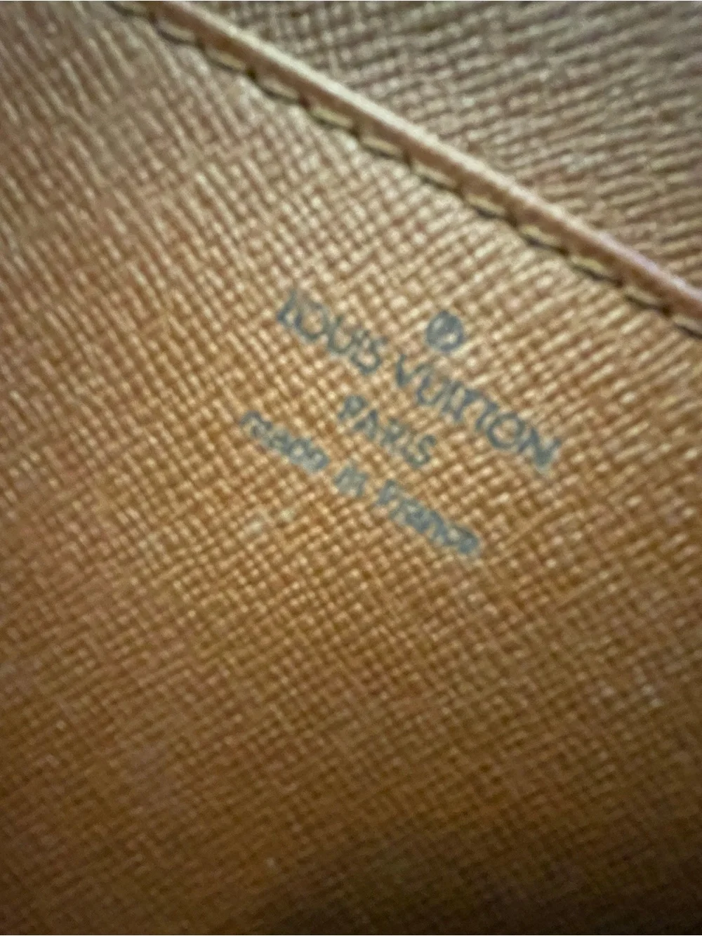 Louis Vuitton Monogram Canvas Brown and Tan Briefcase Vintage